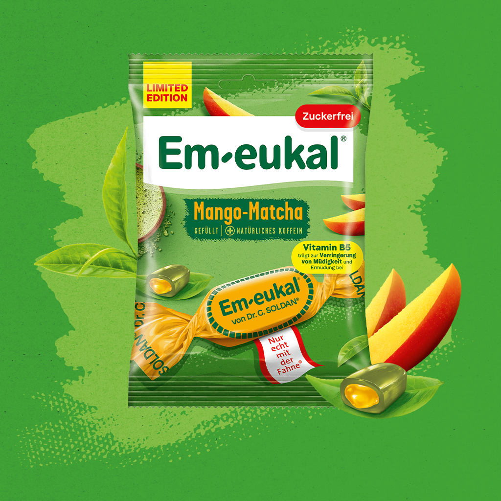 Em-eukal® Mango-Matcha 75 g