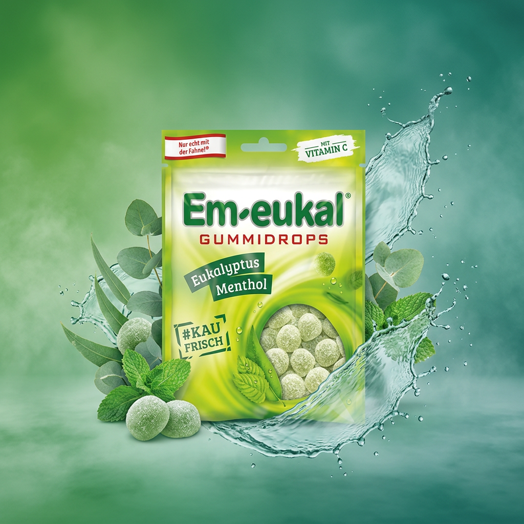 Em-eukal® Eukalyptus-Mentoli pehmopisarat 90 g
